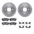 Dynamic Friction Co 6312-50003, Rotors with 3000 Series Ceramic Brake Pads includes Hardware 6312-50003